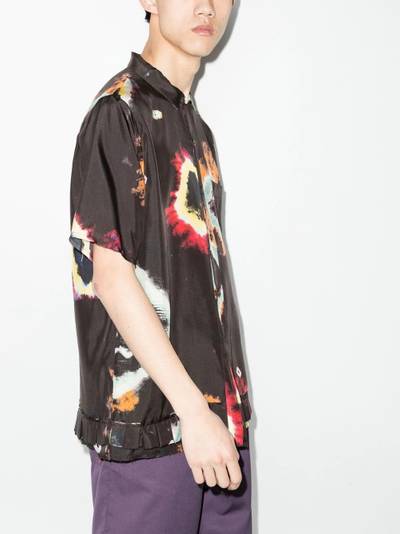 By Walid Chico tie-dye short-sleeve shirt outlook