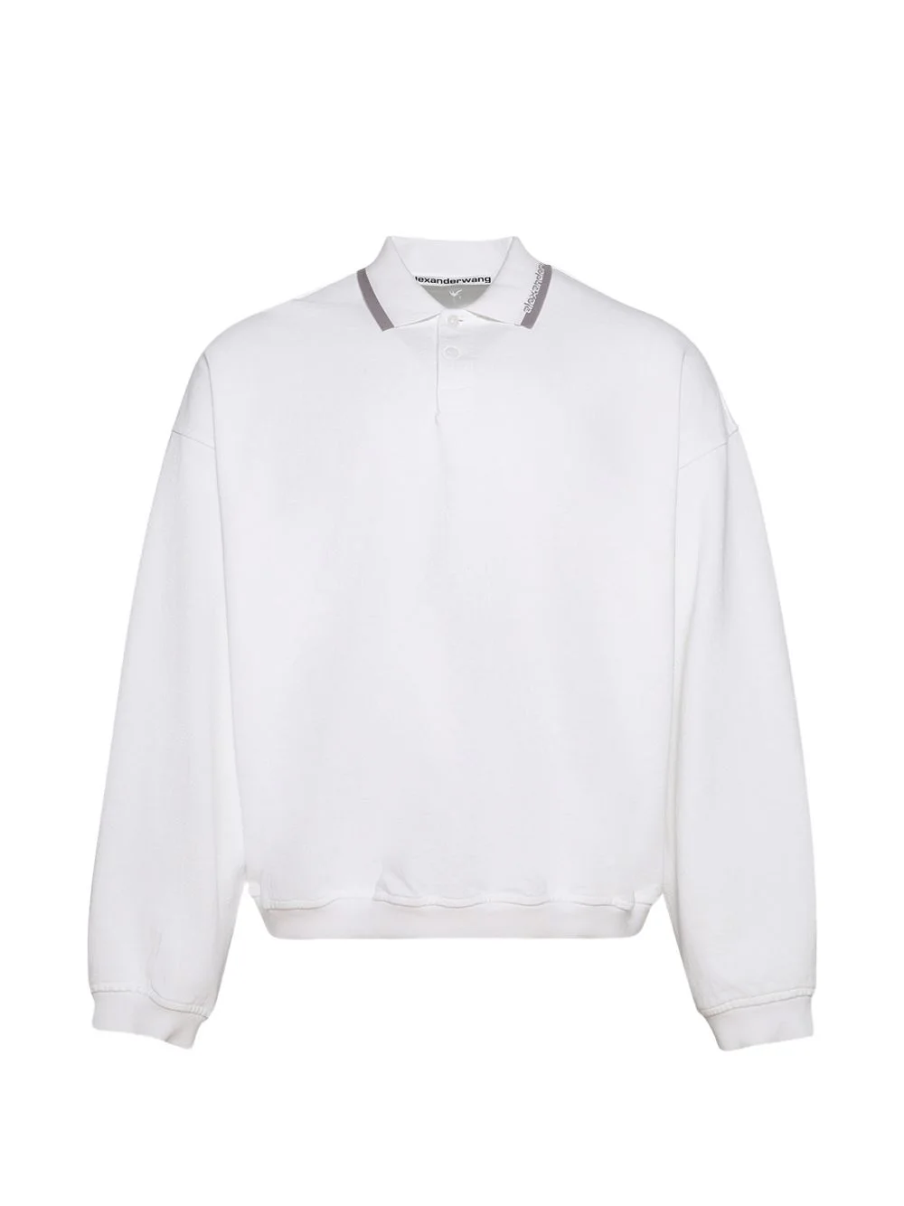 long-sleeve polo shirt - 1