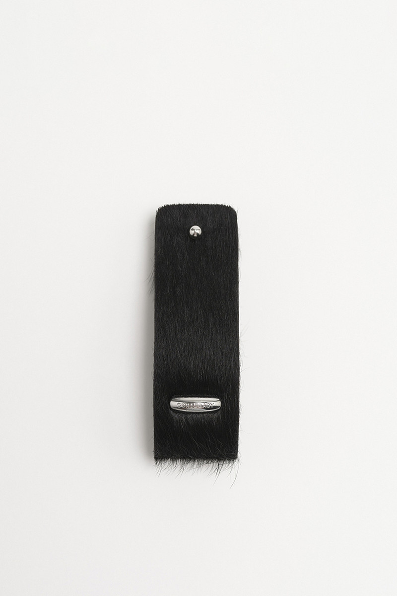 Pierced Key Holder Black Hair On Hide 1