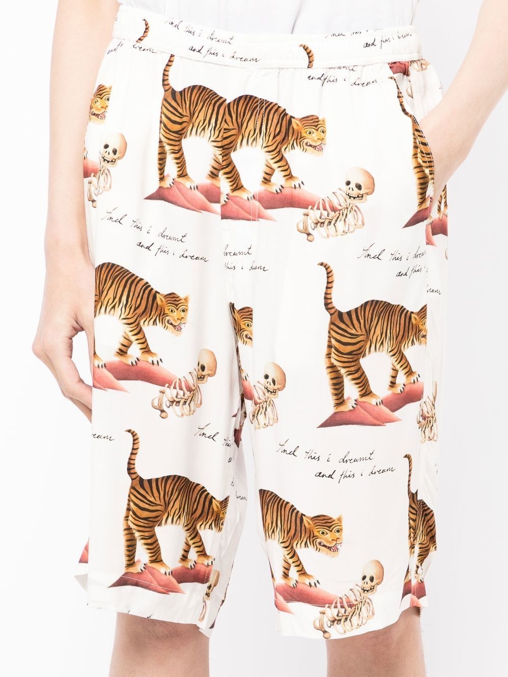 motif-print Bermuda shorts - 5