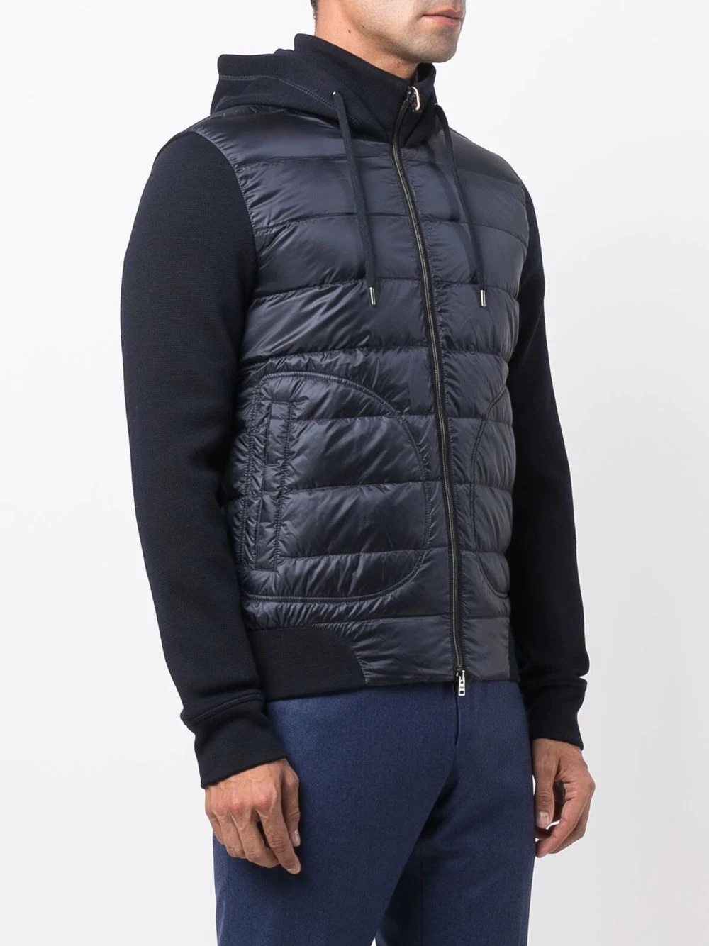 zipped padded jacket - 3