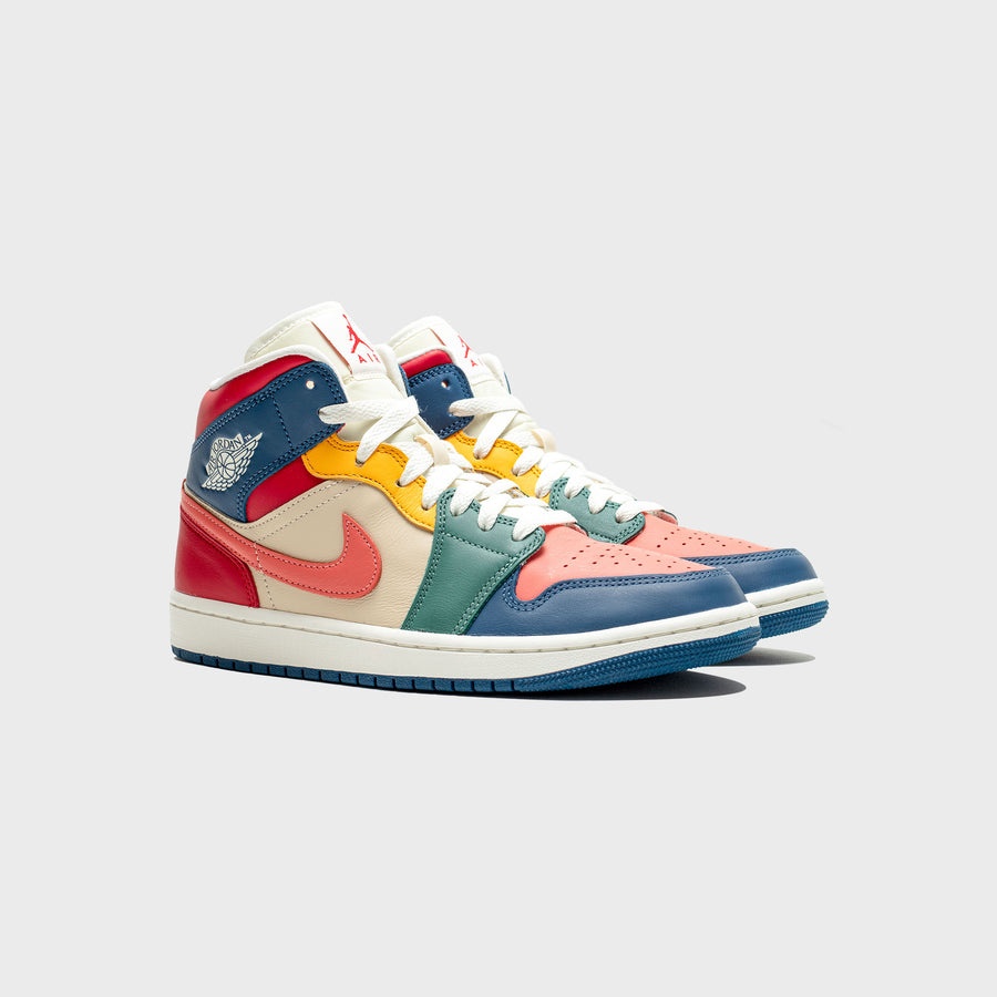 WMNS AIR JORDAN 1 MID SE "MULTI-COLOR" - 2