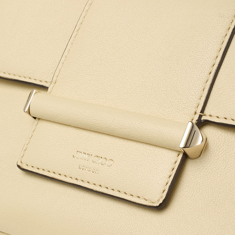 Bar Wallet With Chain Buttermilk Biker Leather Shoulder Bag 3