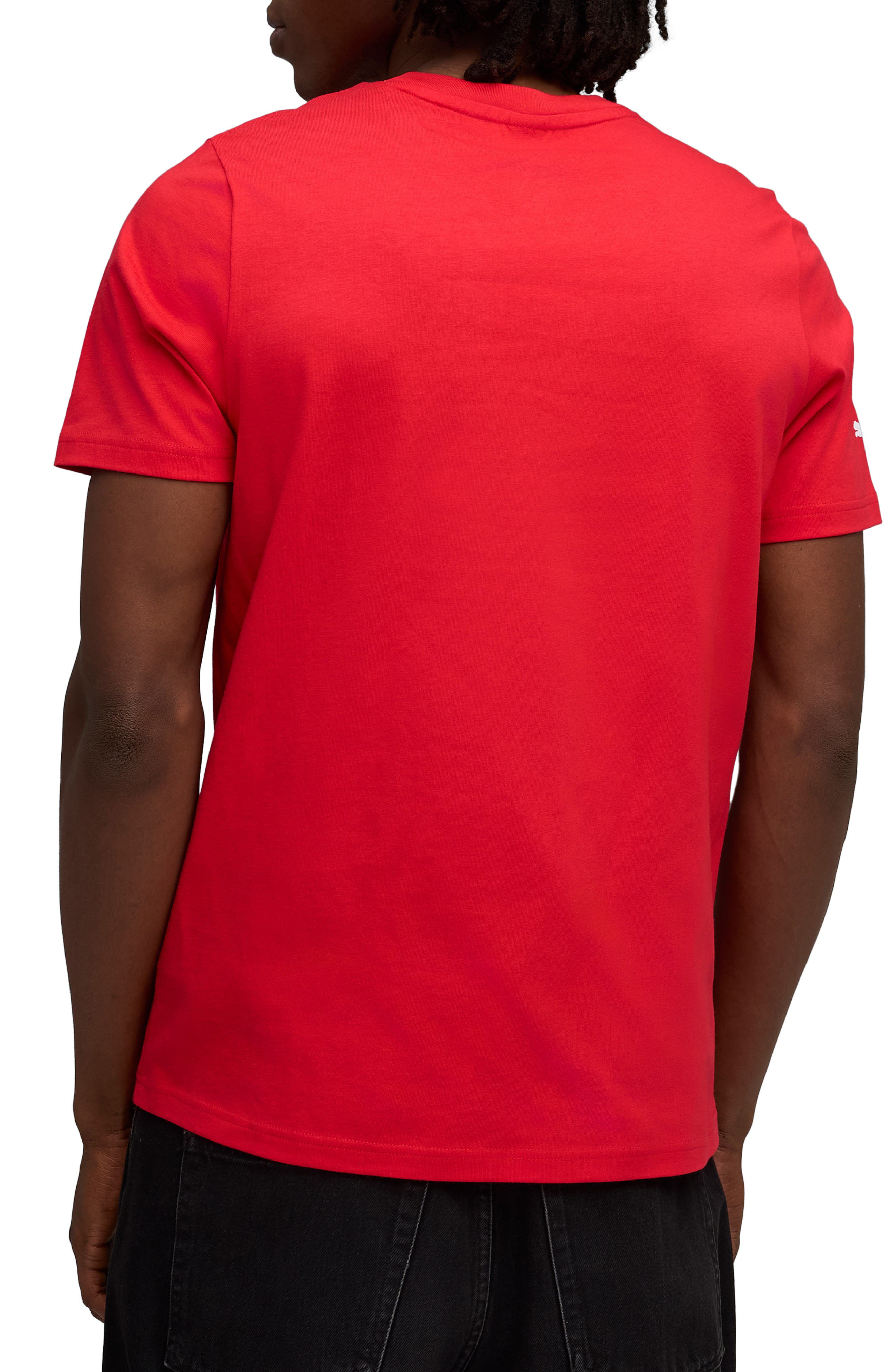 PUMA x Ferrari Sportswear Shield Graphic T-Shirt in Rosso Corsa at Nordstrom - 2