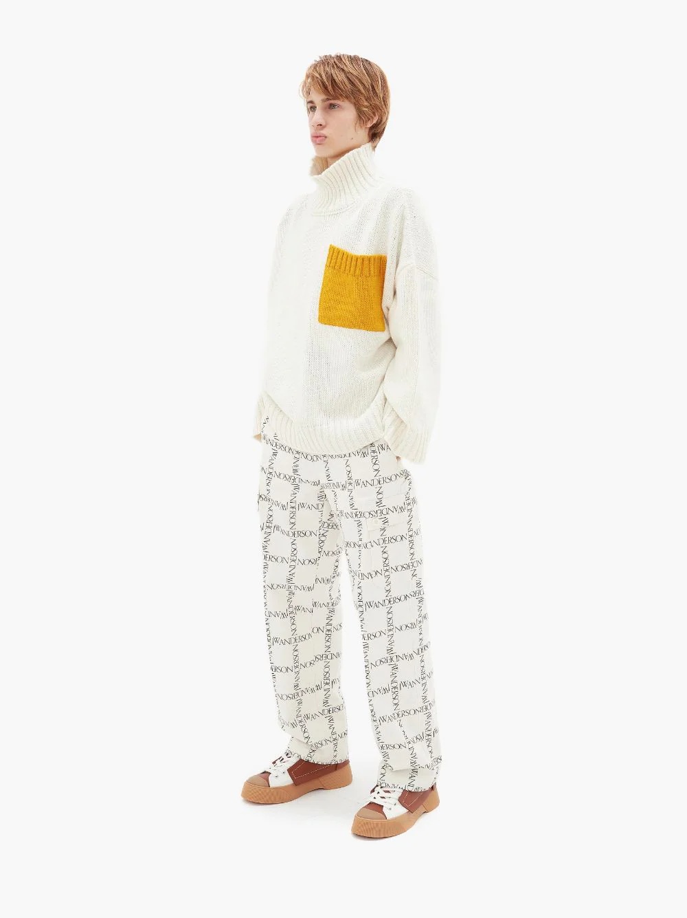 PATCH POCKET TURTLENECK JUMPER - 3