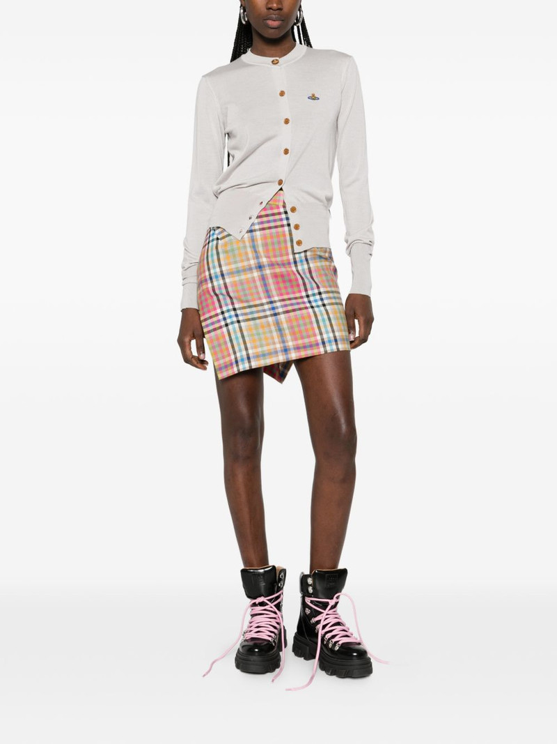 Vivienne Westwood logo-detail buttoned cardigan outlook