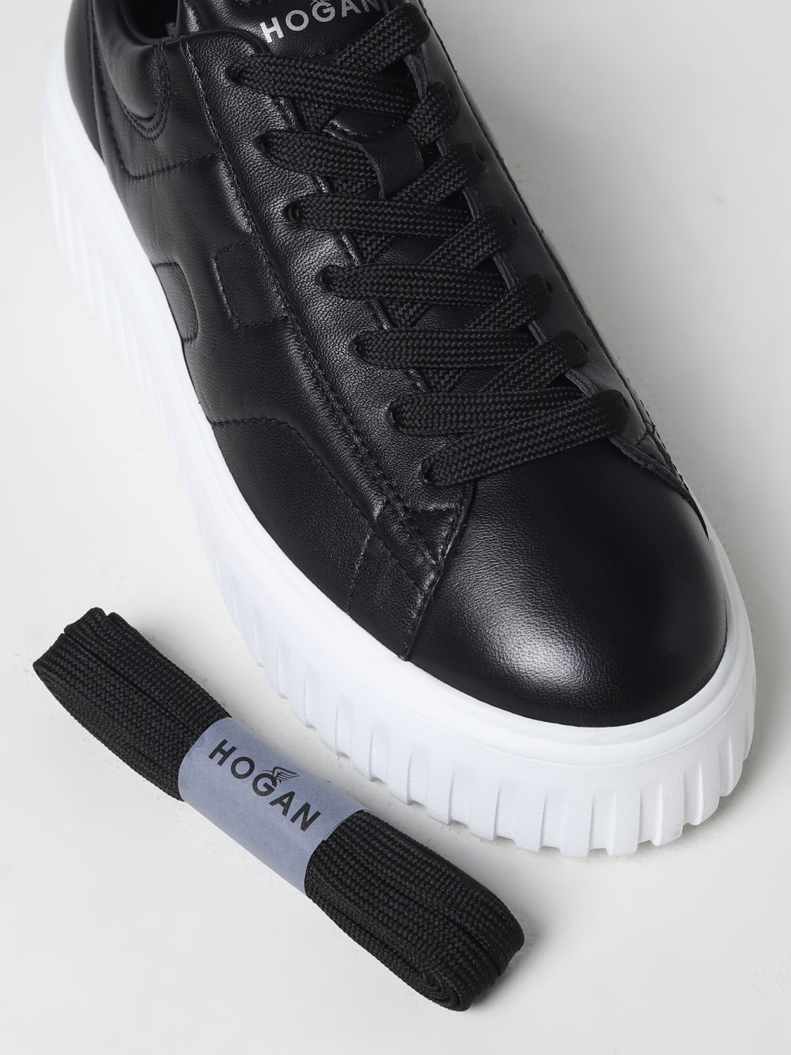 Hogan H-Stripes sneakers in nappa - 4