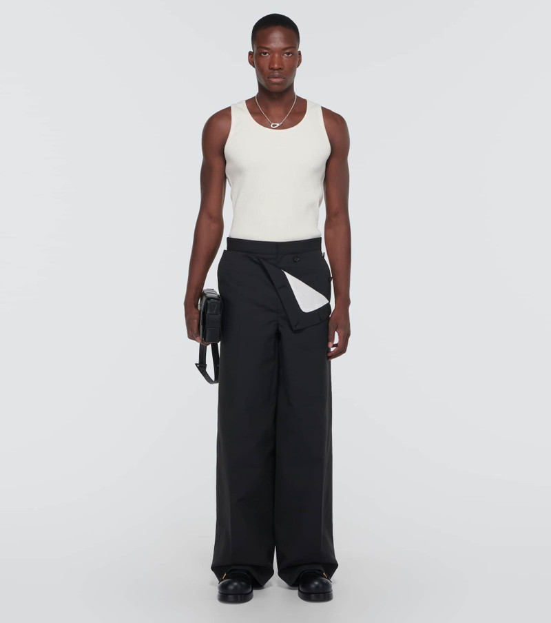 Bottega Veneta Ribbed-knit cotton-blend jersey tank top outlook