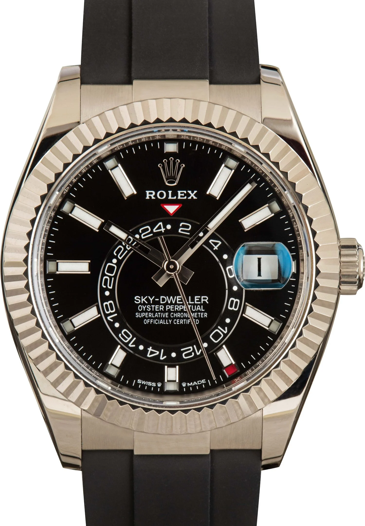 Rolex Sky-Dweller White Gold 336239 Black Dial - 1