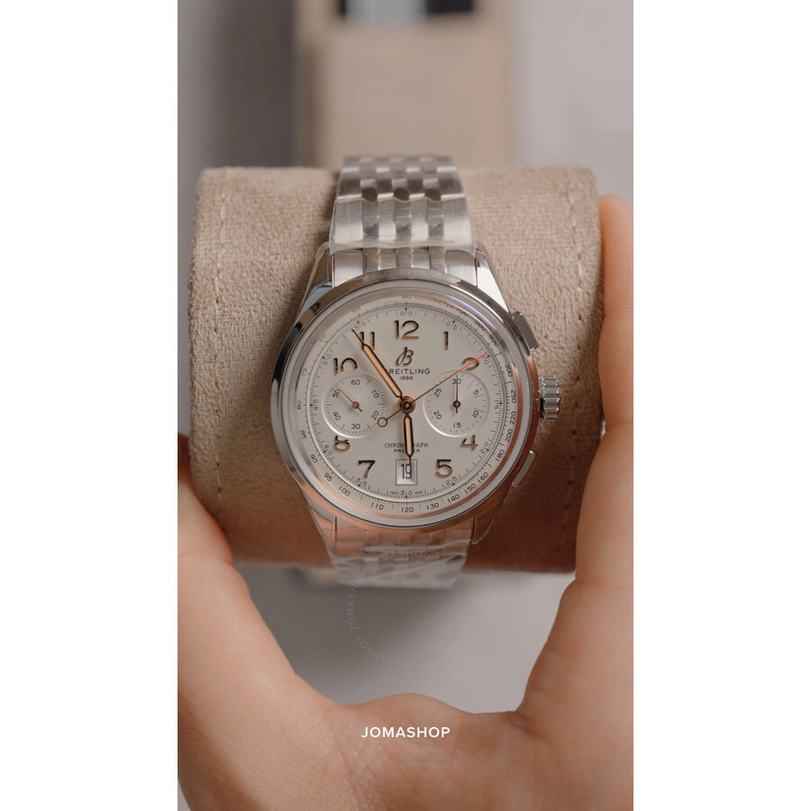 Breitling Premier B01 Chronograph 42 Automatic Men's Watch AB0145211G1A1 - 4
