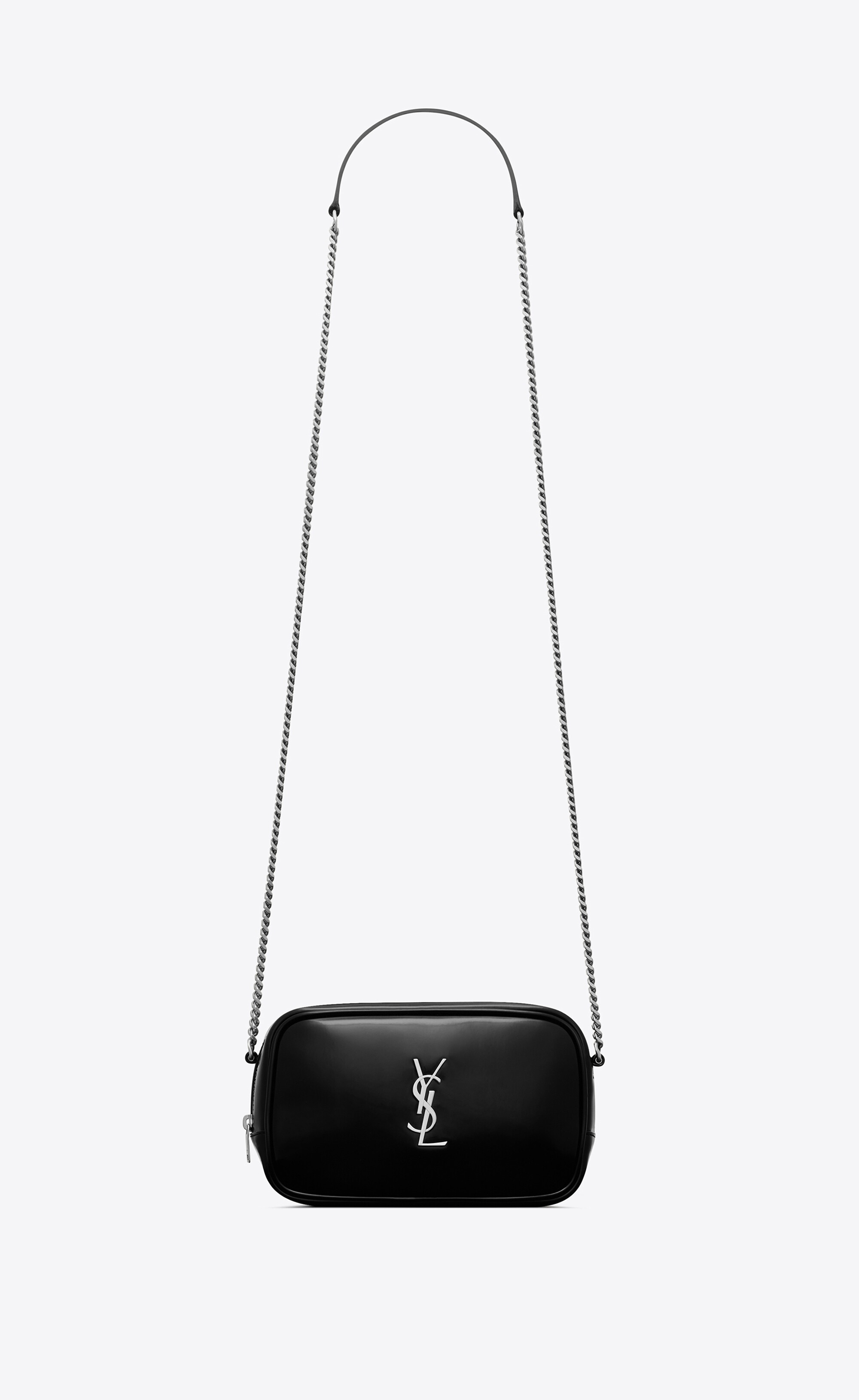 lou mini bag in shiny leather - 1