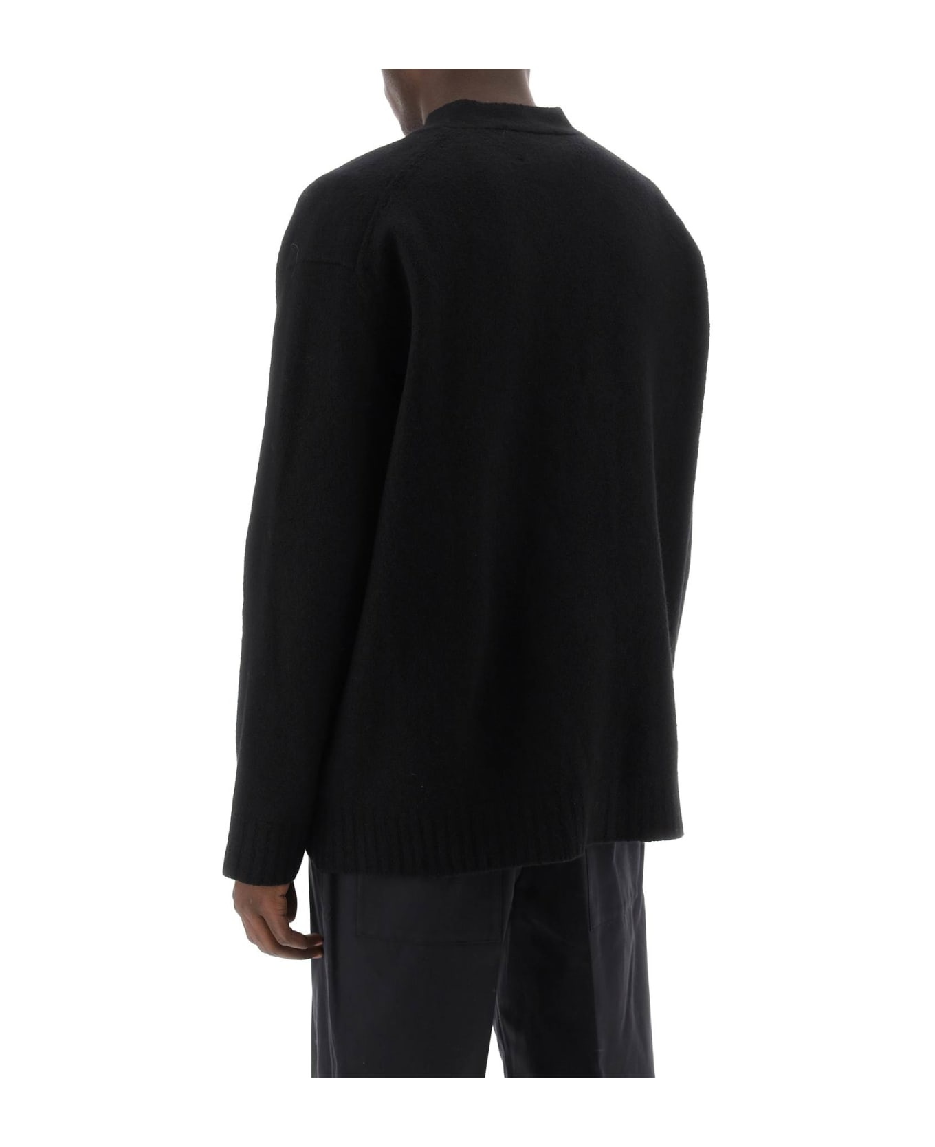 Boiled Wool Cardigan - 3