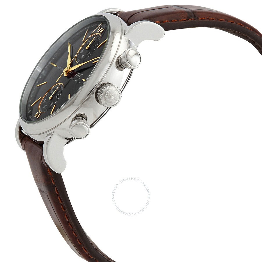 IWC Portofino Chronograph 39 Automatic Black Dial Men's Watch IW391404 - 2