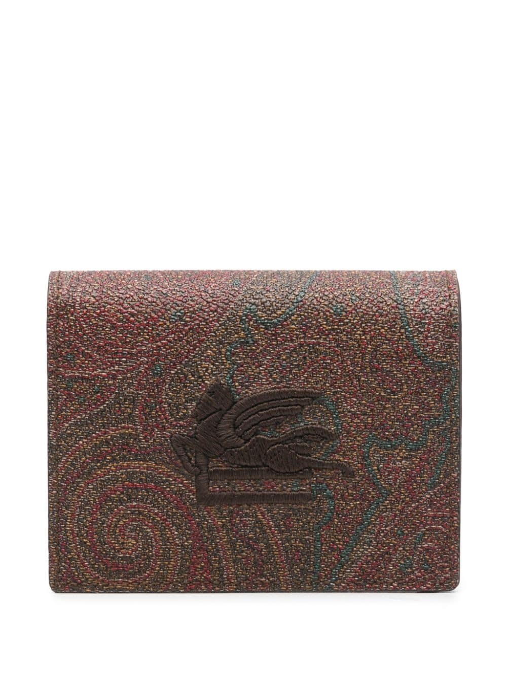 paisley-print wallet - 1