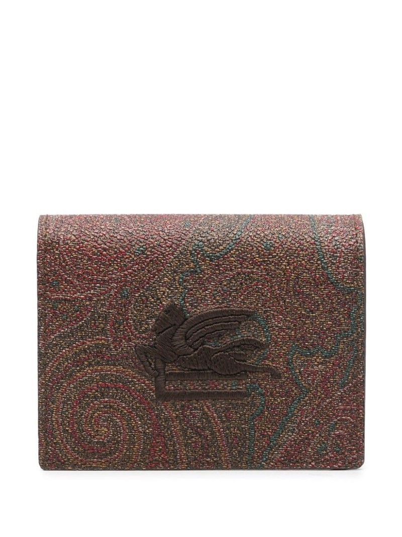 paisley-print wallet 1