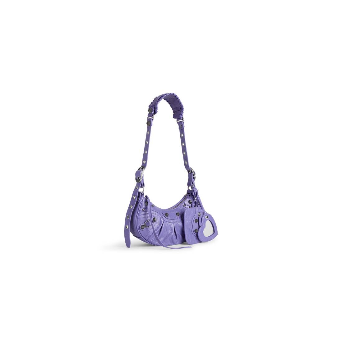 Women's Le Cagole Xs Shoulder Bag in Purple - 2