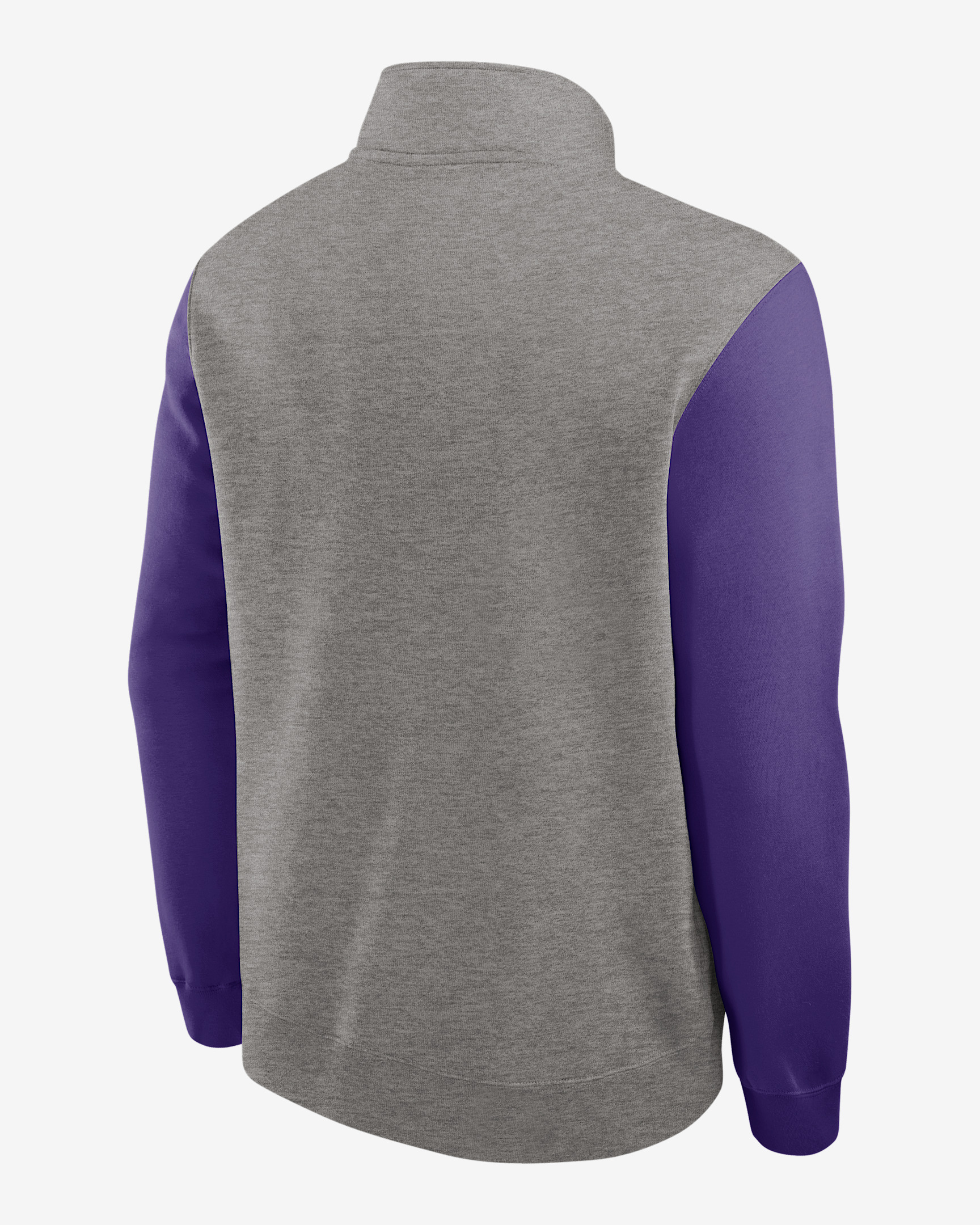 LSU Club Men's Nike College 1/2-Zip Crew - 2