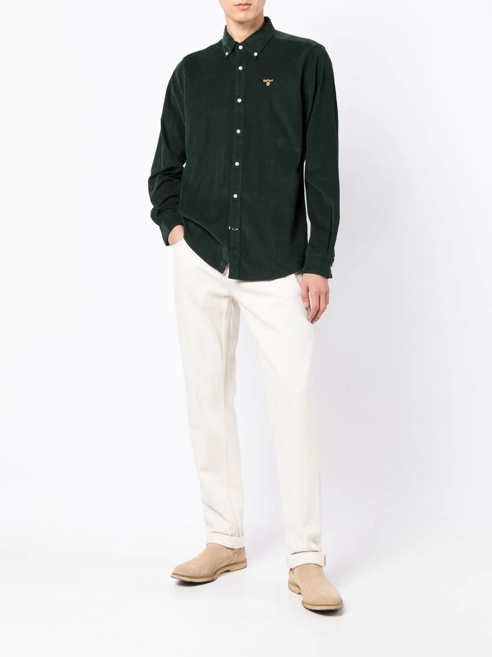 Yaleside tailored corduroy shirt - 2