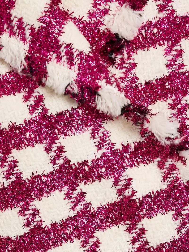 checked tweed mini dress 4