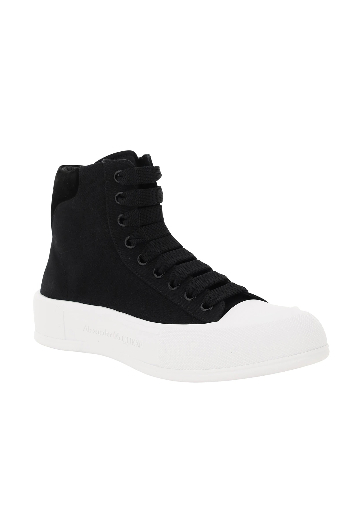 CANVAS HIGH SNEAKERS - 4