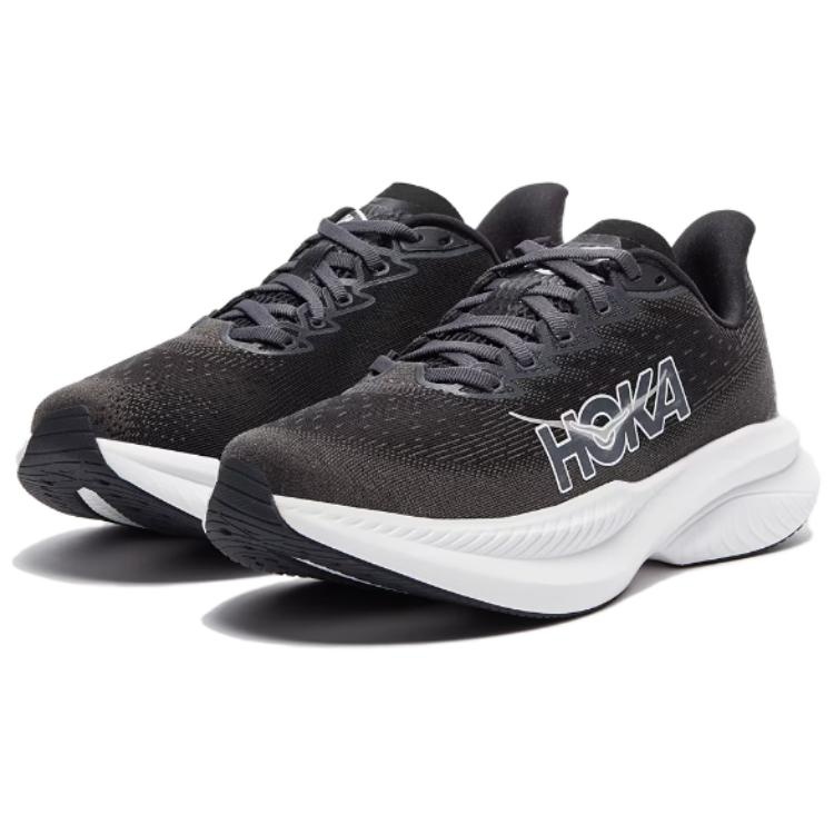 HOKA ONE ONE Mach 6 'Black White' 1147790-BWHT - 4