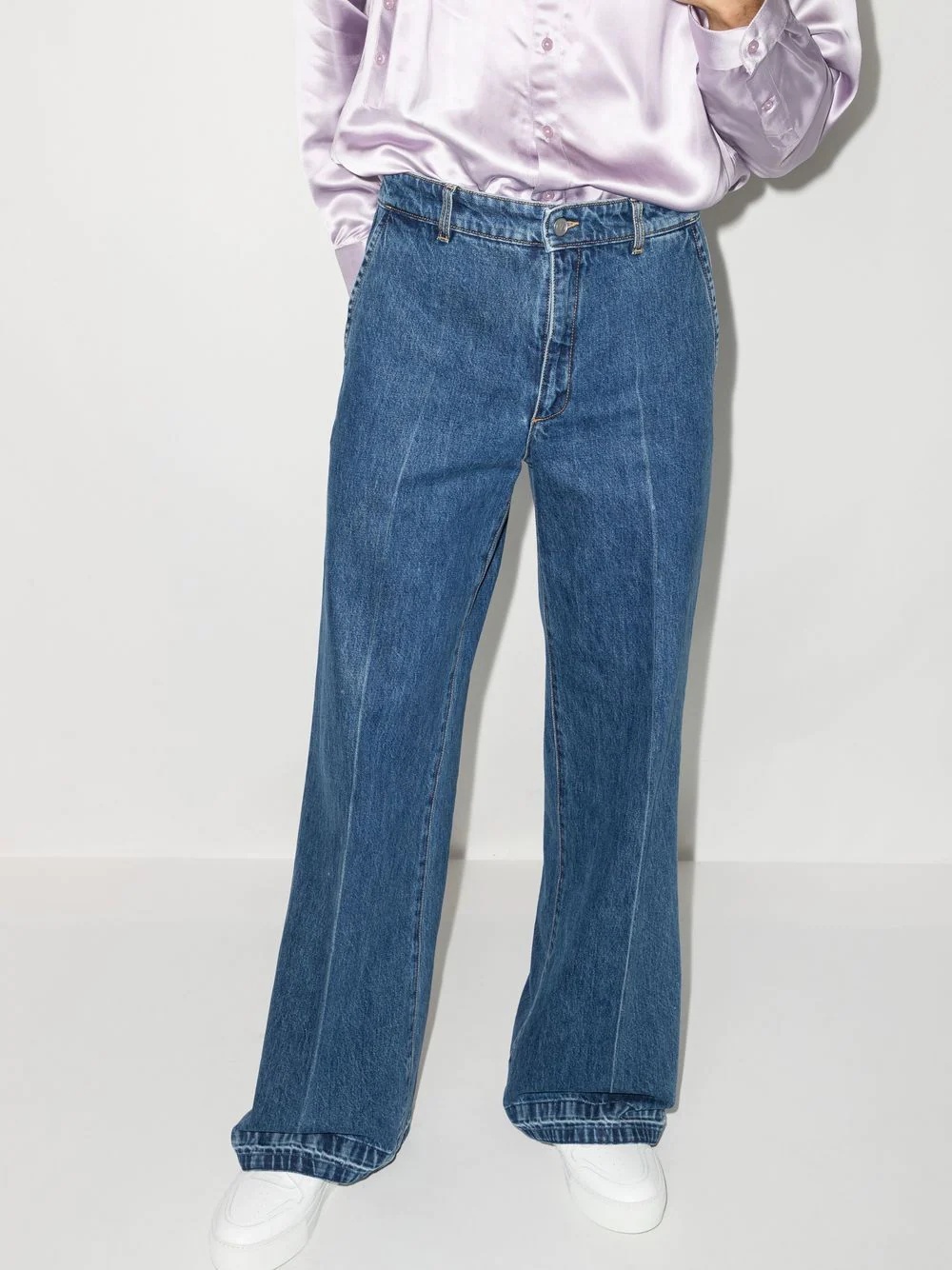 VLogo Signature straight-leg jeans - 2