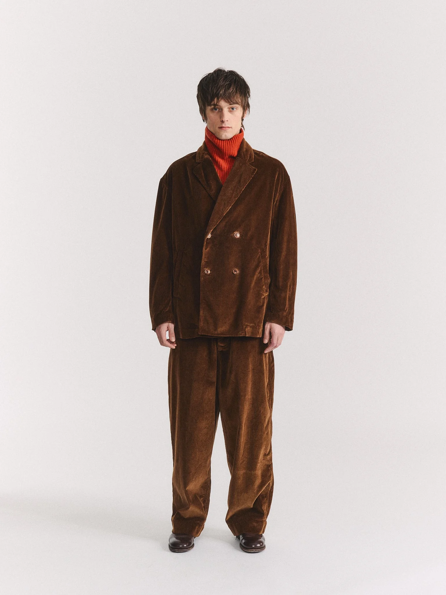 ABELLO PANT - H CORD - TAN - 1