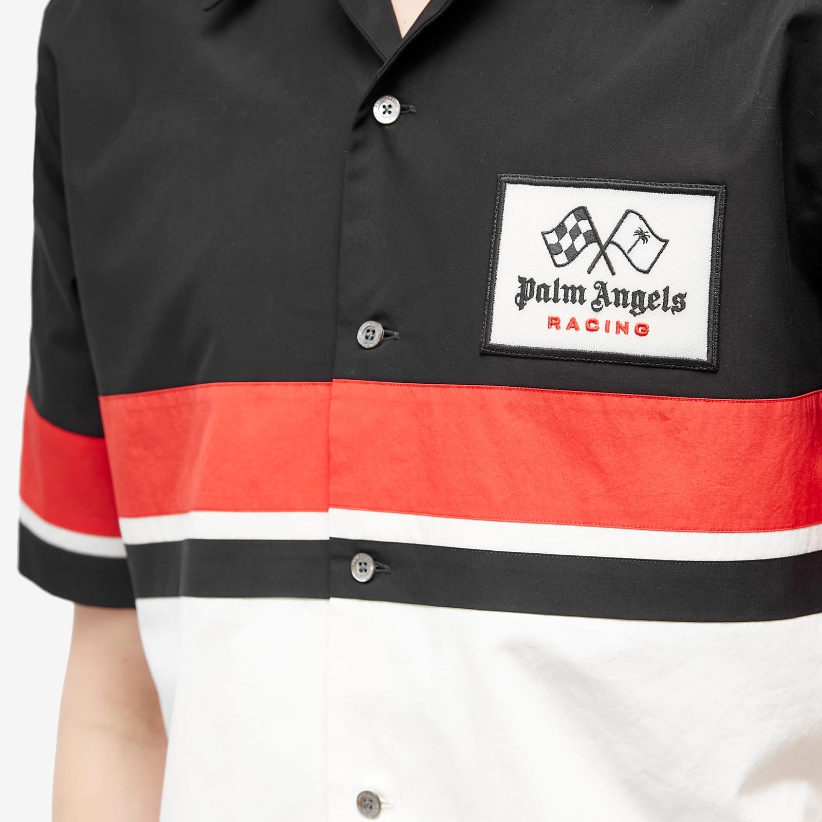 Palm Angels Racing Vacation Shirt - 5