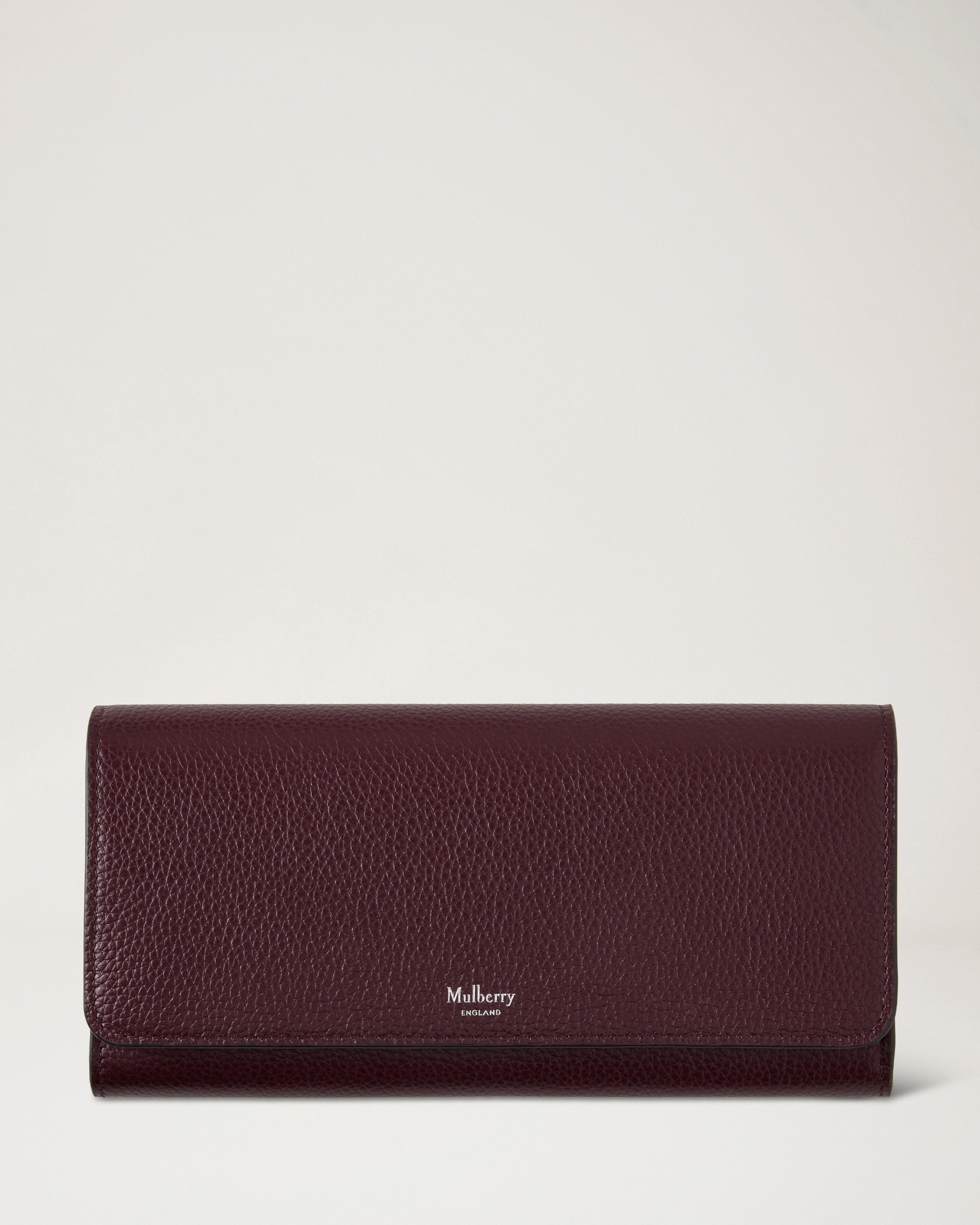 Continental Wallet
Black Cherry Small Classic Grain - 1