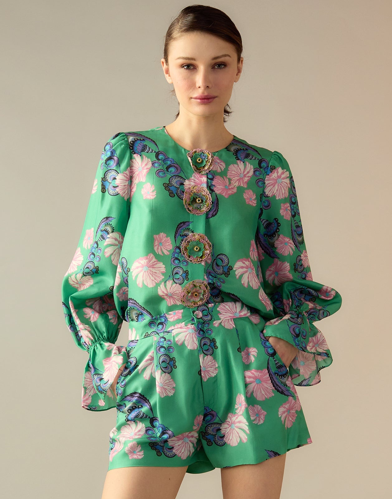 Eden Silk Blouse - 4