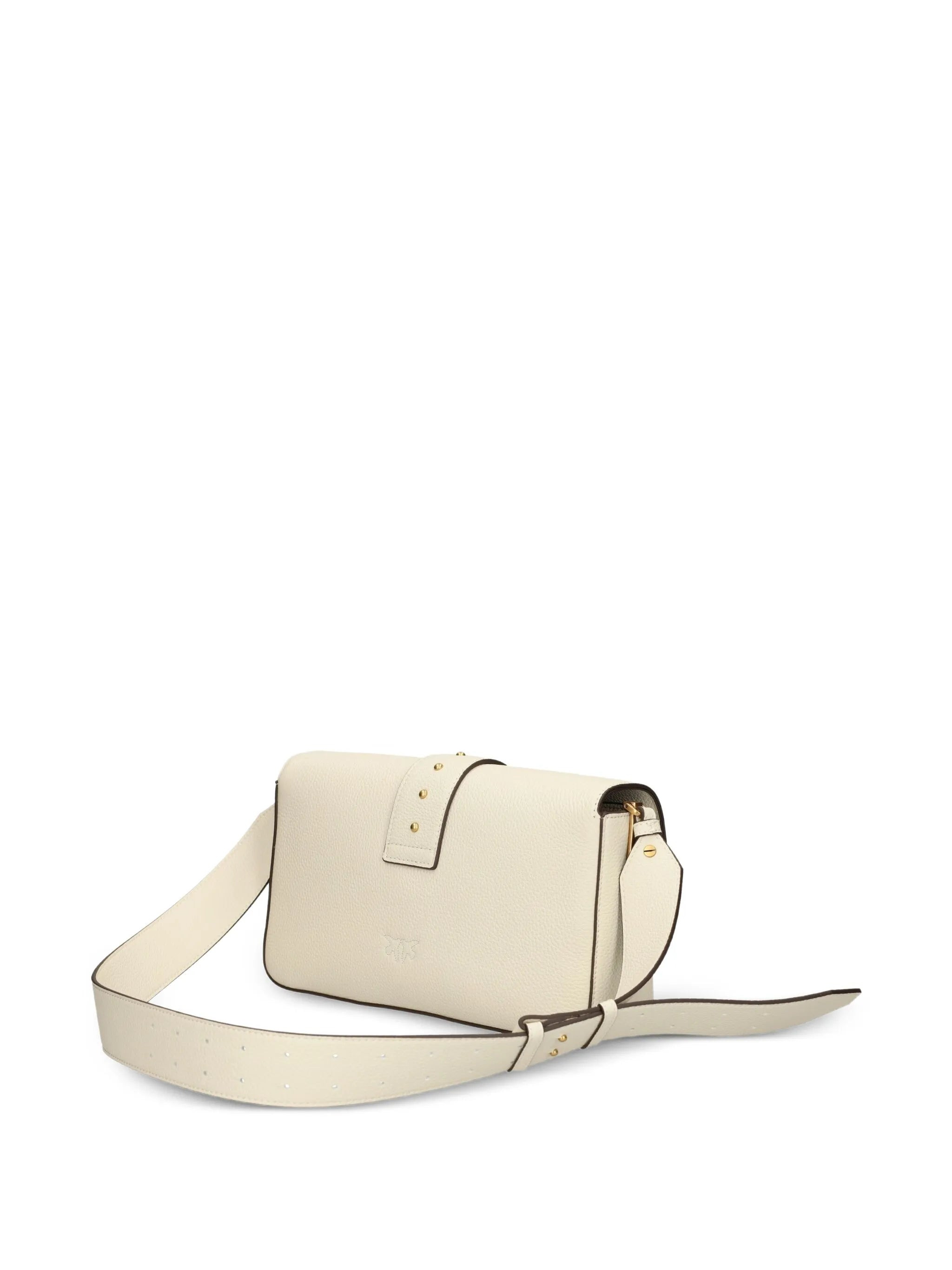 Pinko Love Studded Leather Shoulder Bag - 4
