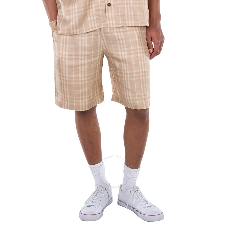 Burberry Checked Elasticated-Waist Shorts - 2