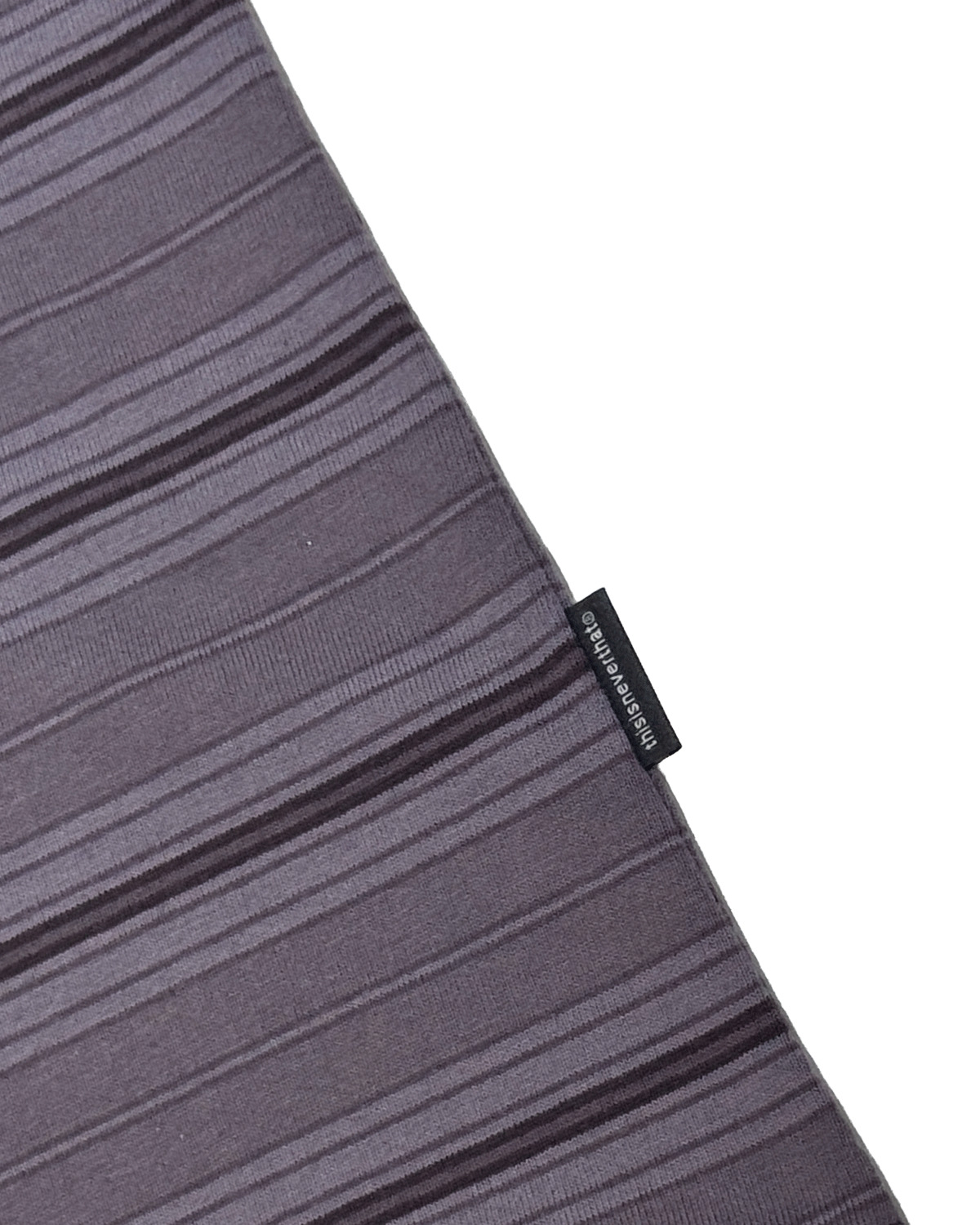 Striped Tee Brown - 3