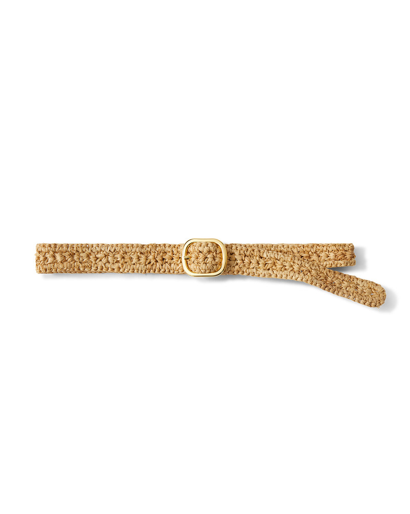 LOOP RAFFIA BELT 4
