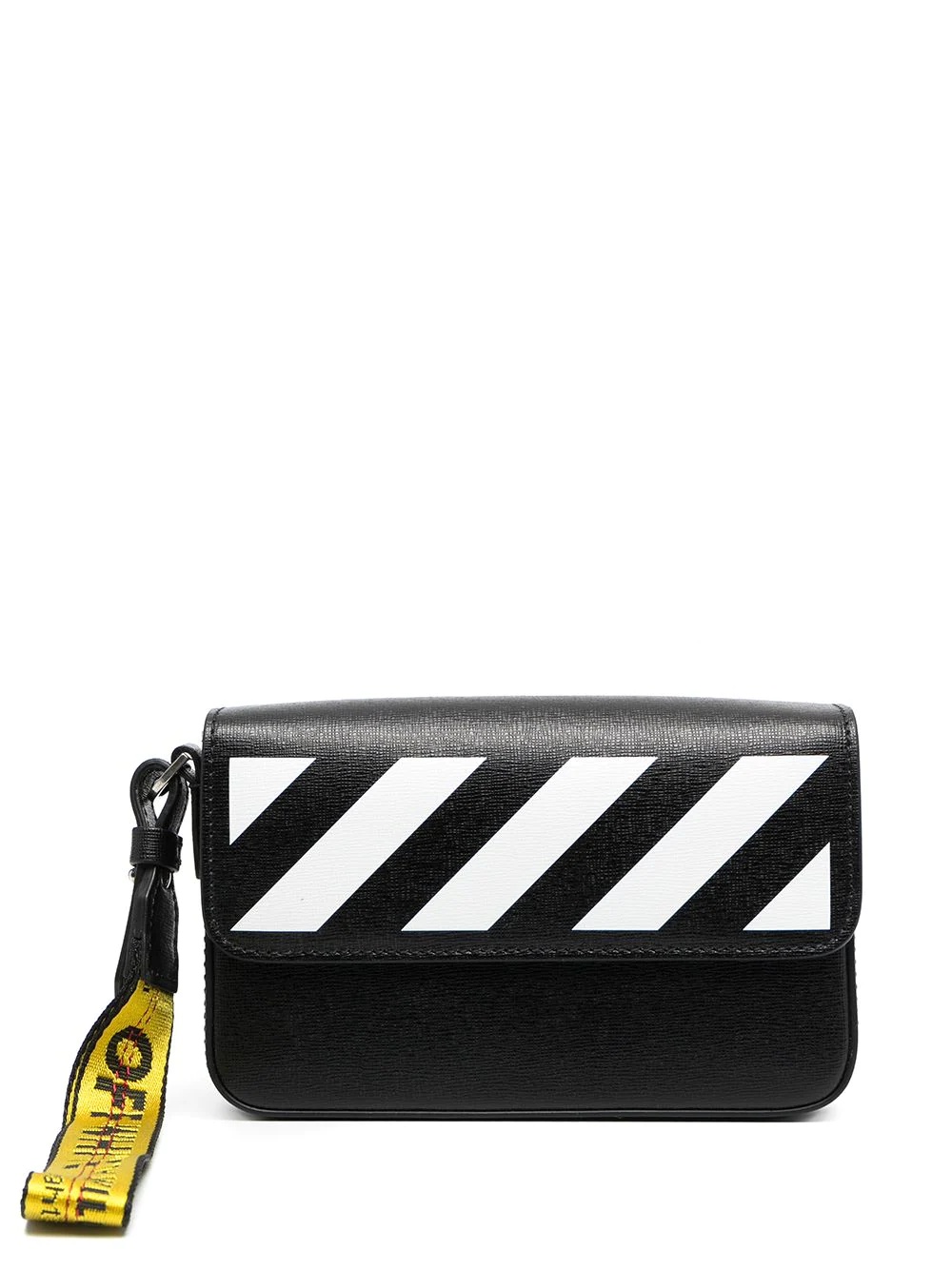 Diag-print clutch bag - 1