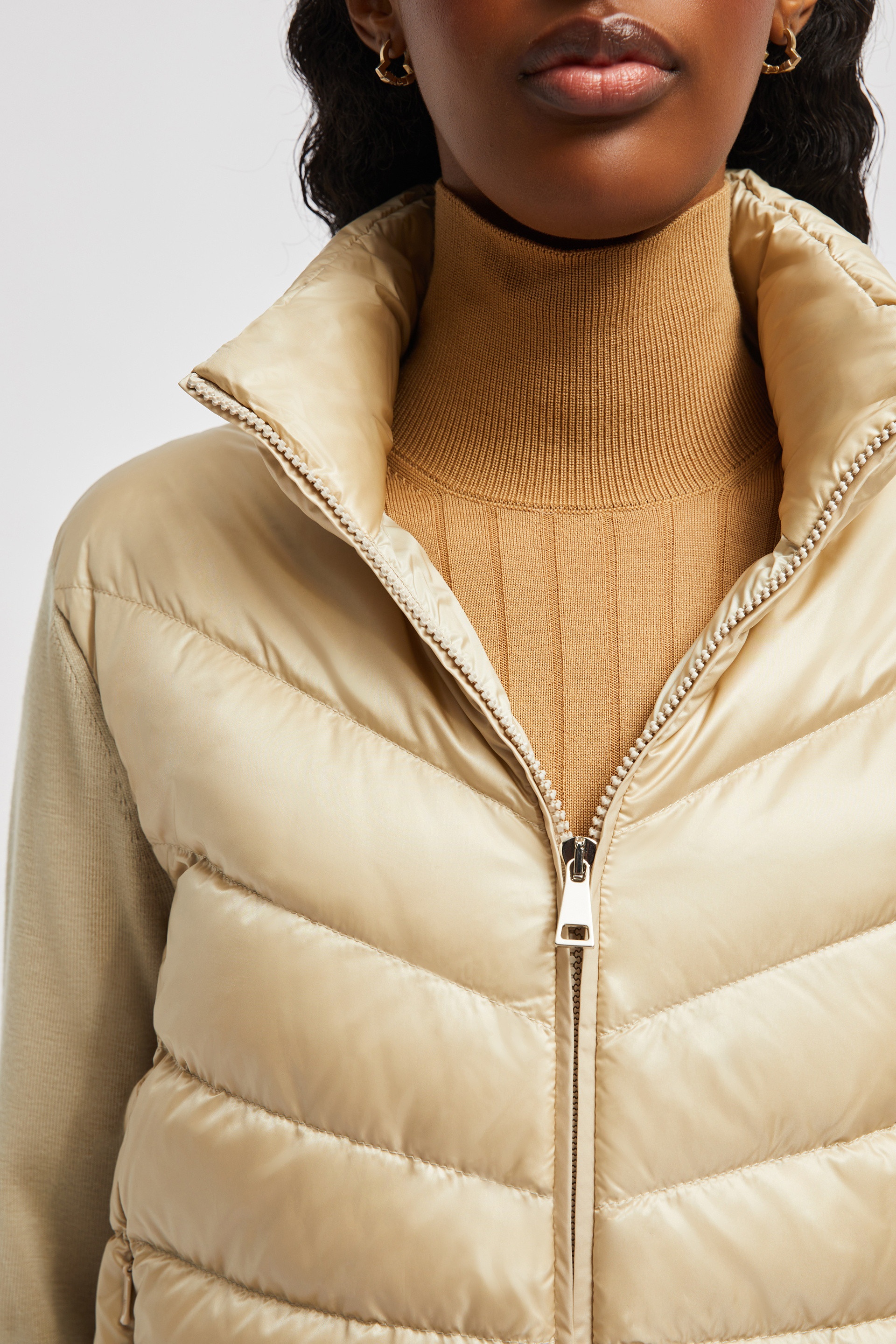Padded Wool Cardigan - 7