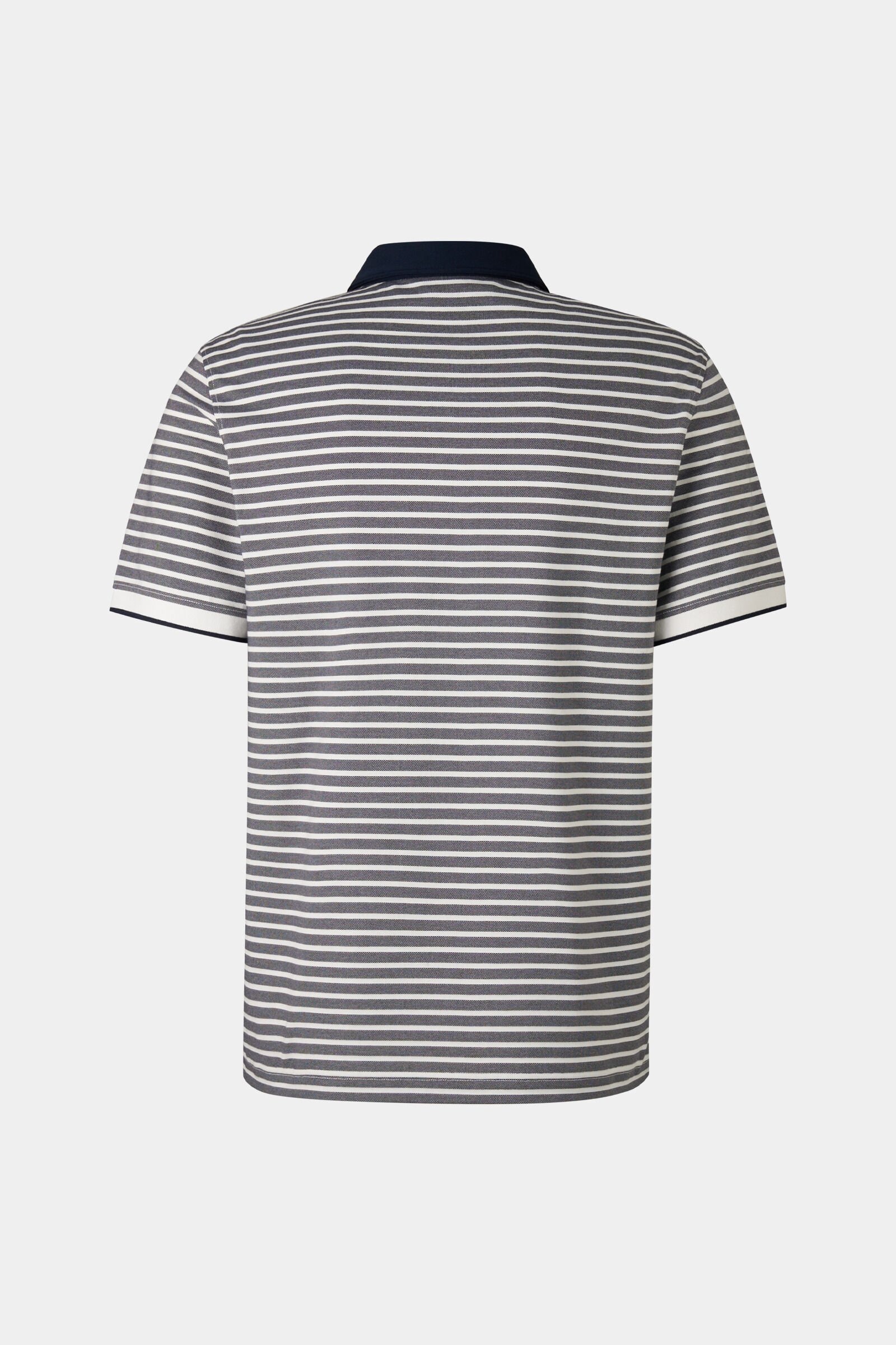 Timo polo shirt in Navy blue/white - 5