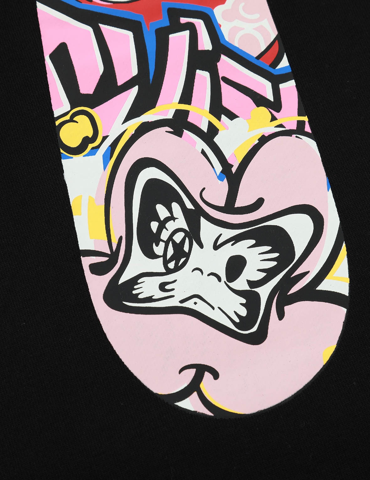 GRAFFITI DARUMA DAICOCK PRINT SWEATPANTS - 7