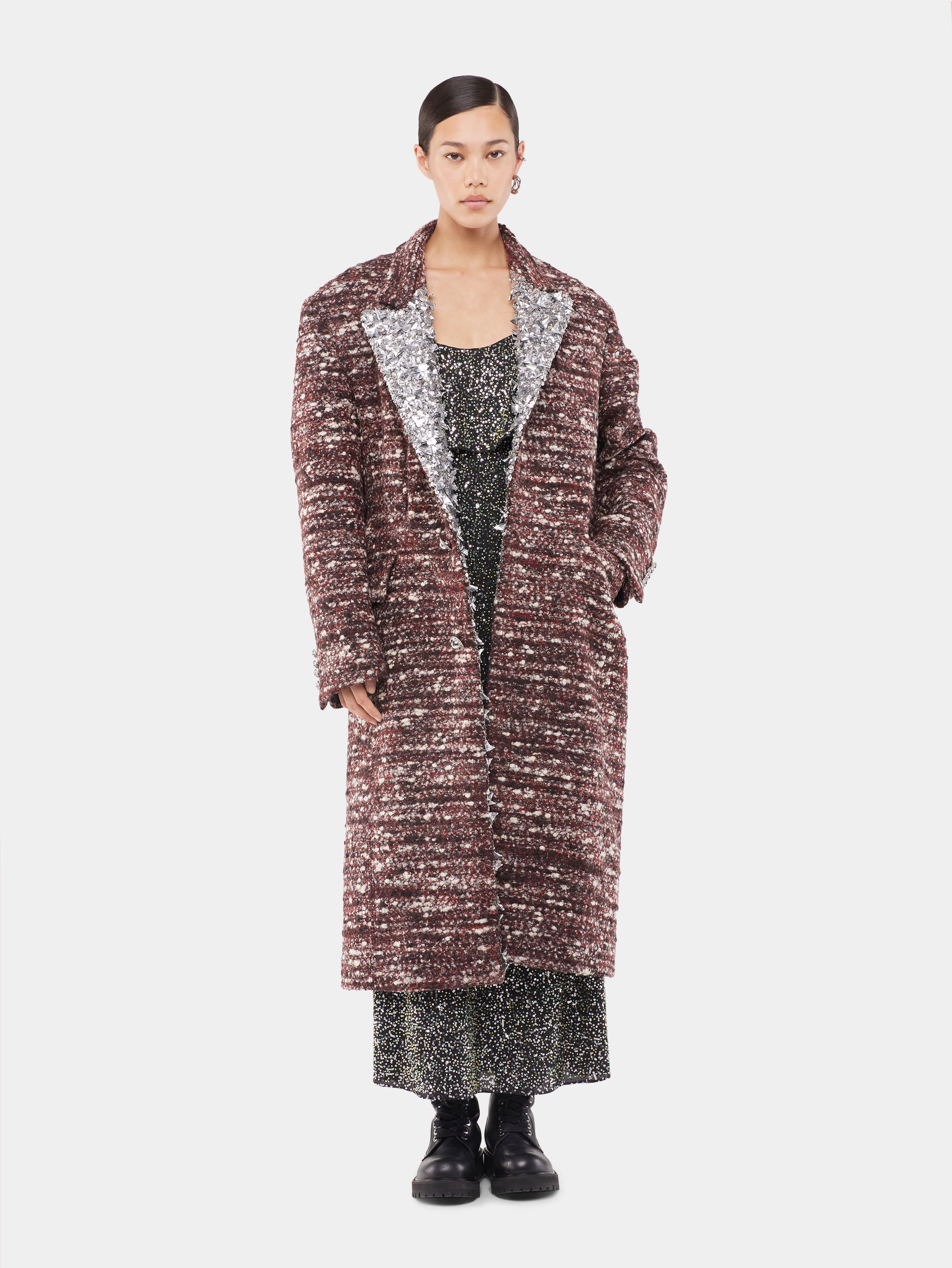 TAILORED COAT IN WOOL - 3