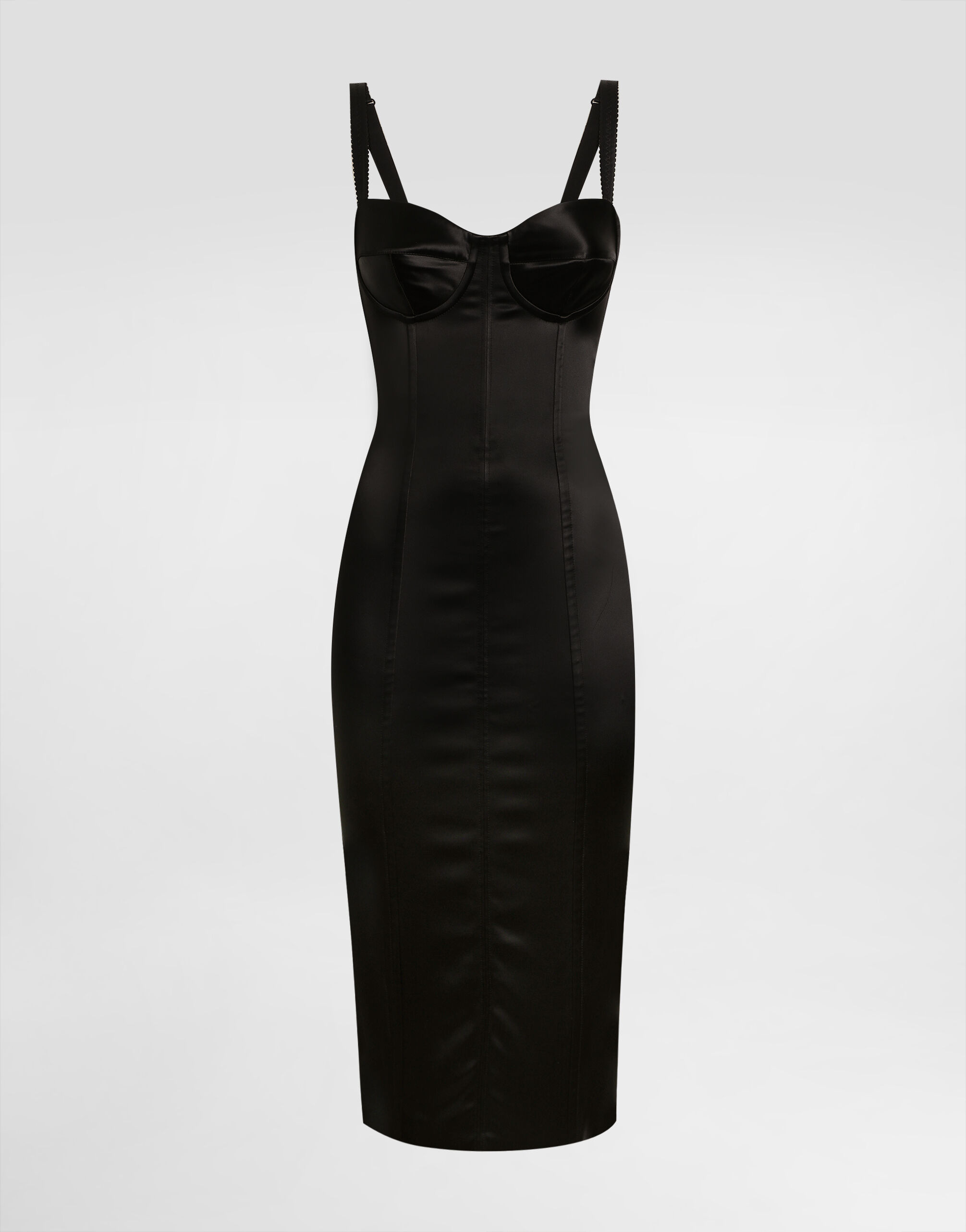 Satin dress - 1
