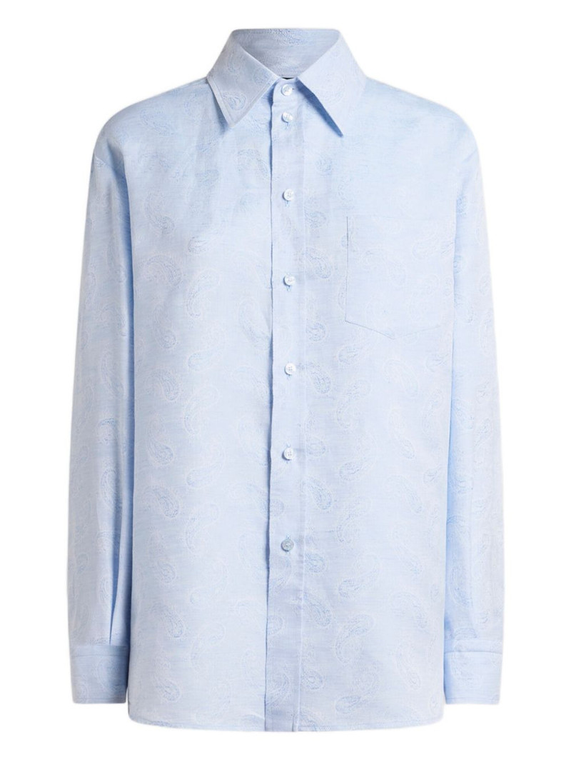 paisley jacquard shirt 1