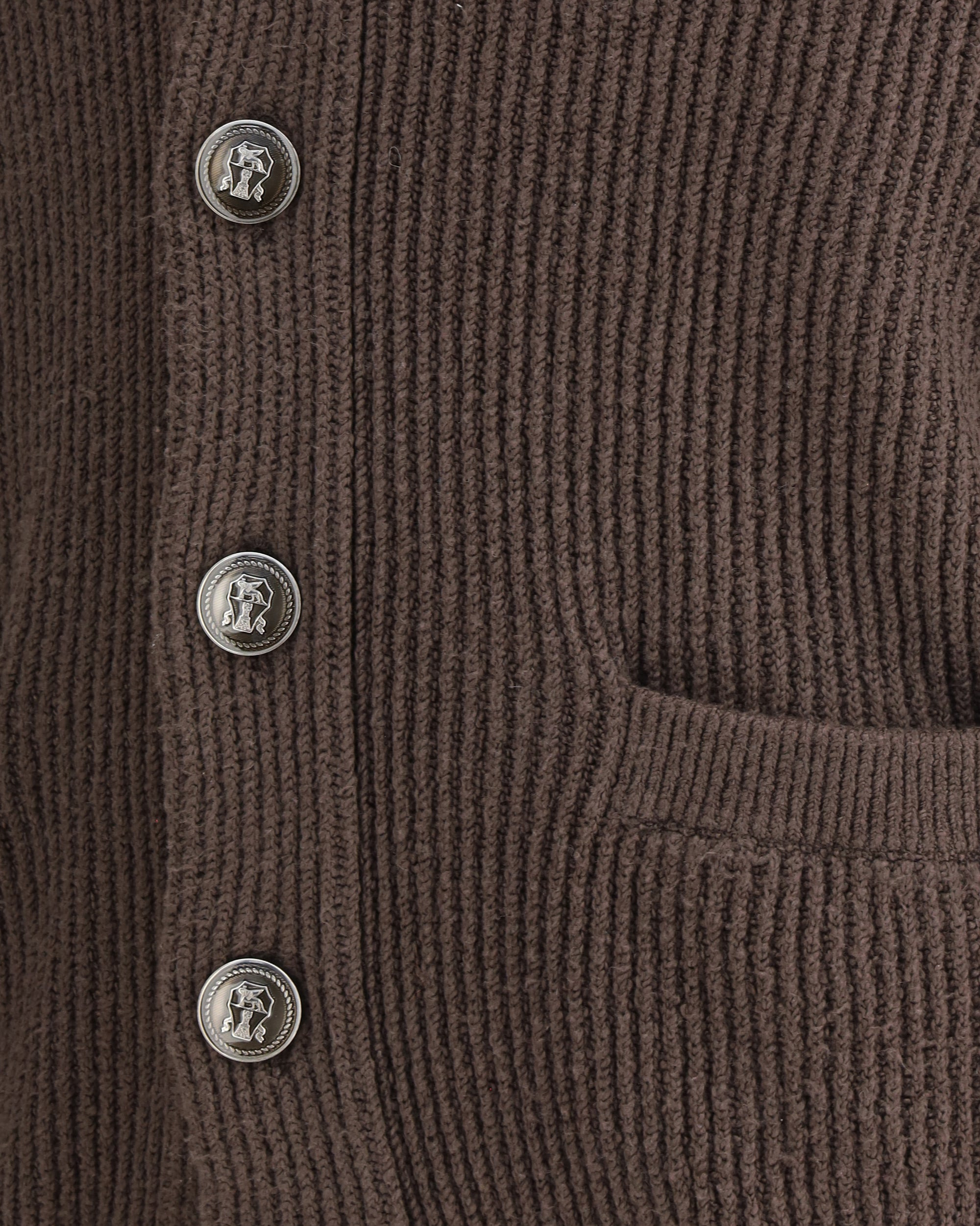 Ribbed Cardigan - 3