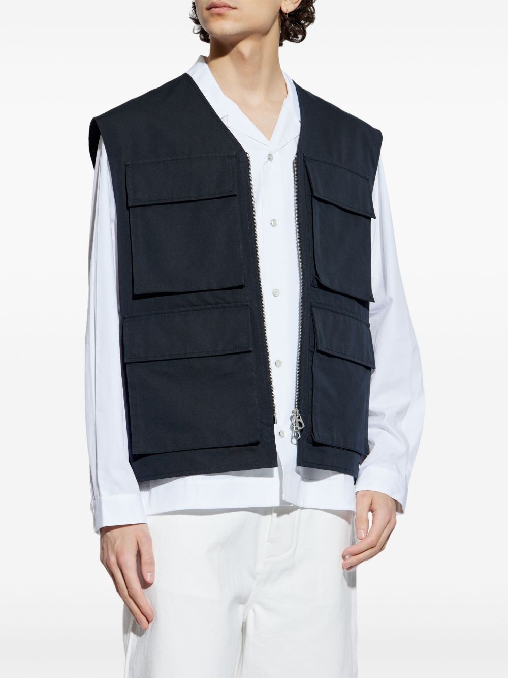 four-pocket gilet - 3