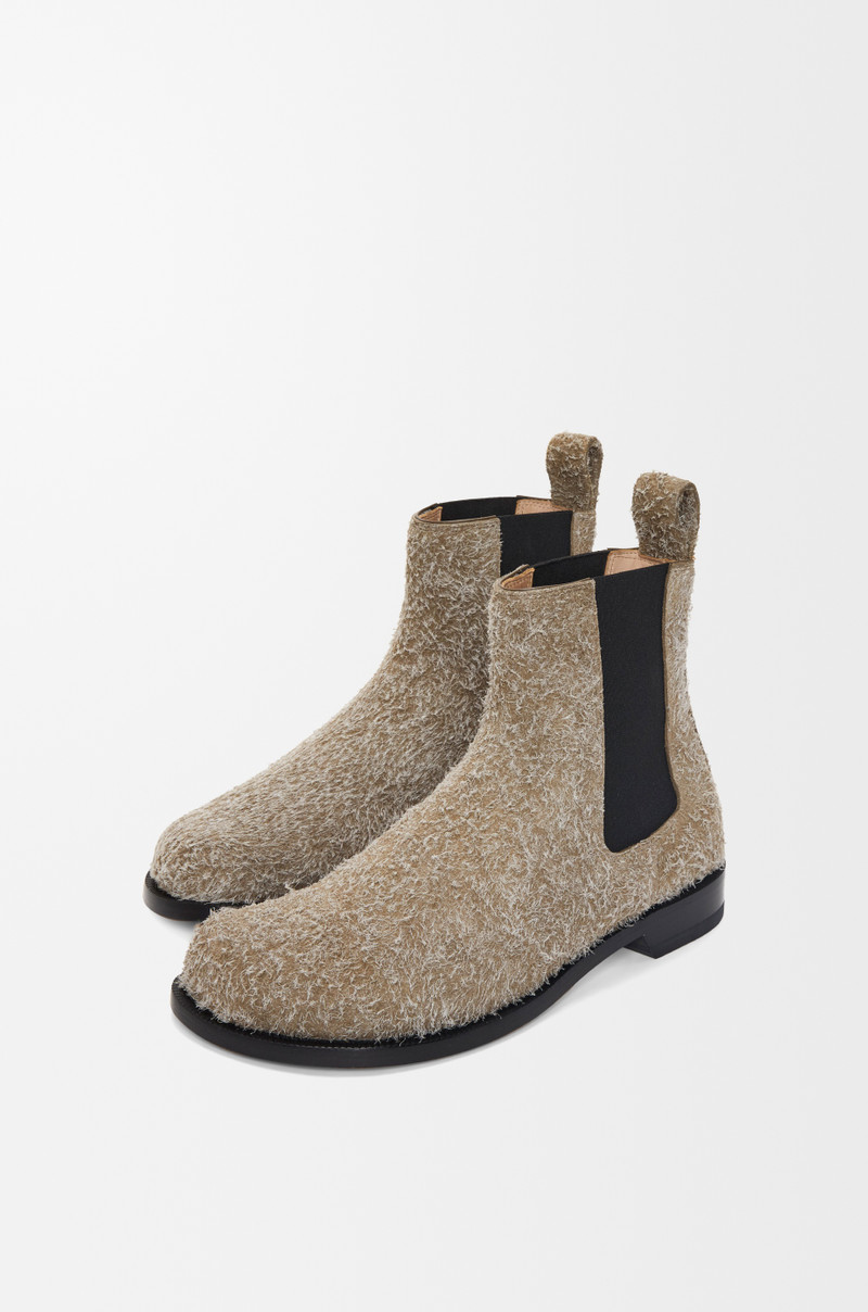 Loewe Campo chelsea boot in brushed suede outlook