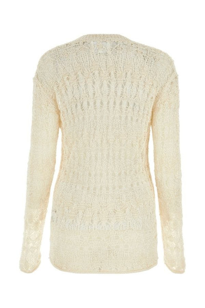 Isabel Marant Ivory cotton blend Cooper sweater outlook