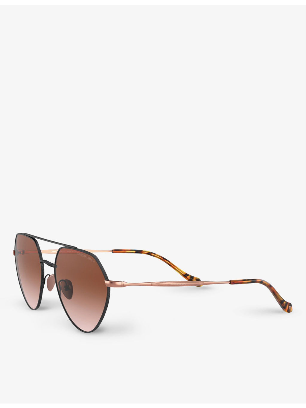 AR6111 round-frame acetate sunglasses - 3