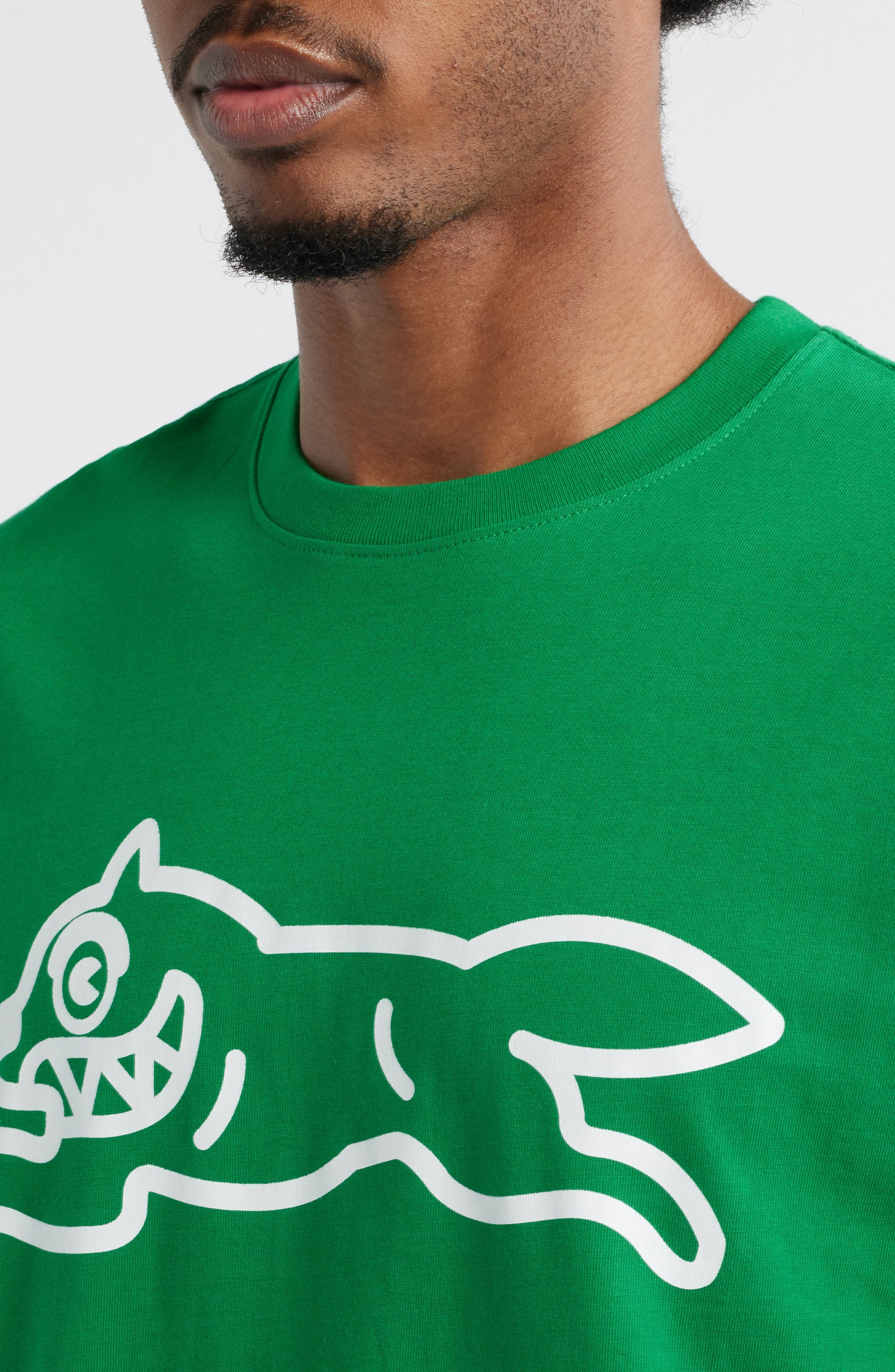 ICECREAM Checker Graphic T-Shirt in Jolly Green at Nordstrom - 4