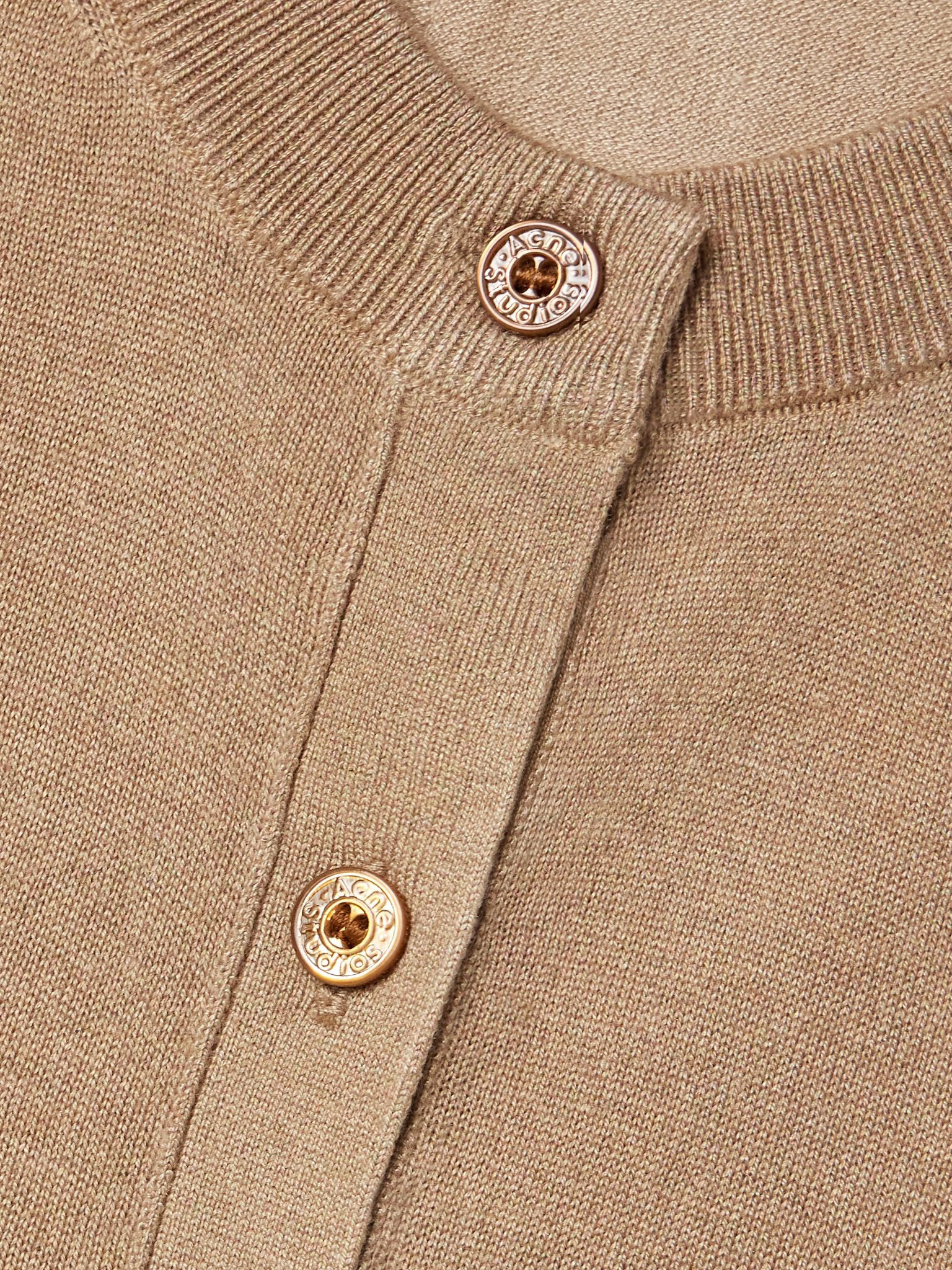 Layered silk-blend cardigan Beige - 4