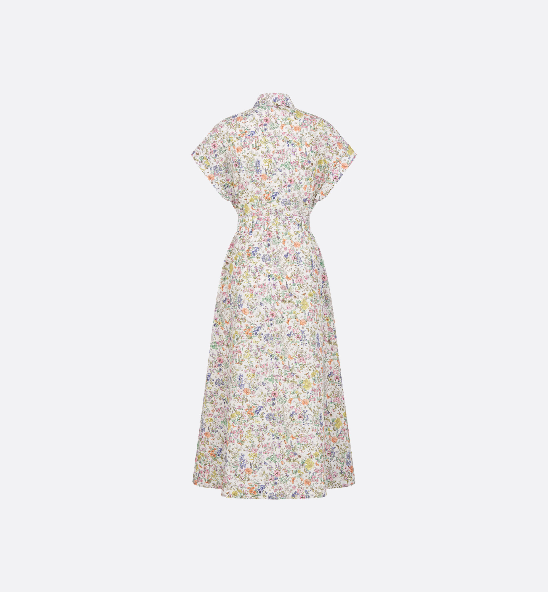 Mid-Length Belted Shirtdress - 6