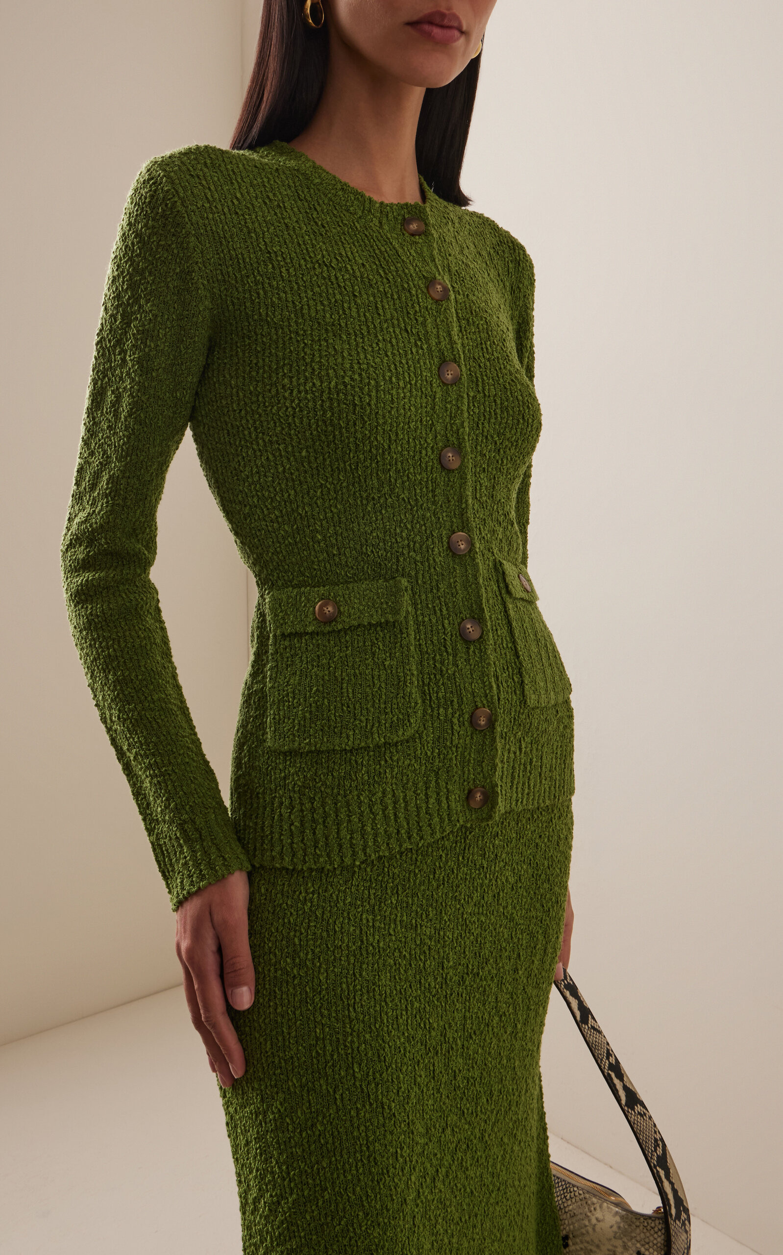 Wistful Knit Cardigan green - 2